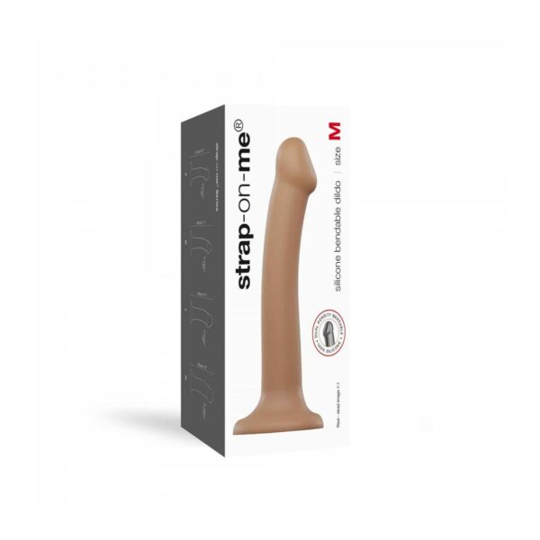 Dildo Strap-on-me Caramel M - obrazek 5