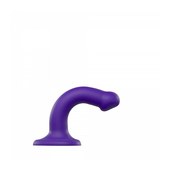 Masturbator Strap-on-me  Semi-Realistic Dual Density Silikon Fioletowy S - obrazek 4