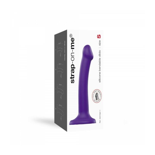 Masturbator Strap-on-me  Semi-Realistic Dual Density Silikon Fioletowy S - obrazek 5