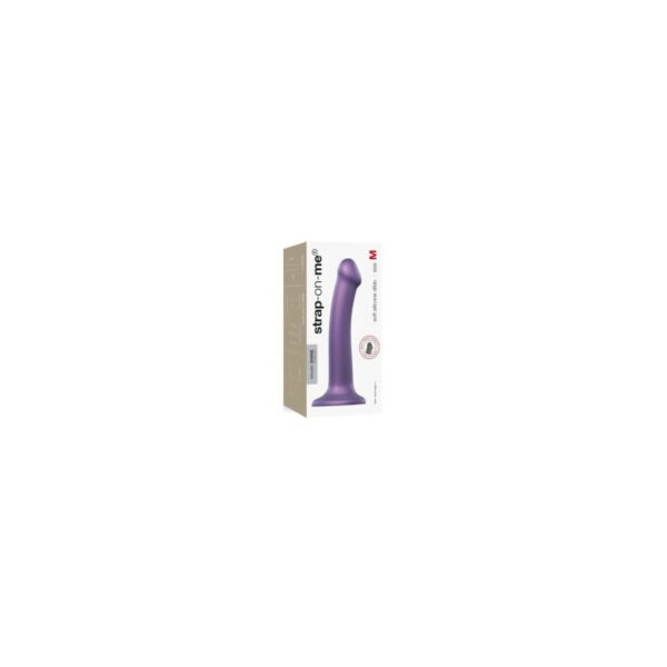 Dildo Strap-on-me DENSITY Fiolet M - obrazek 3