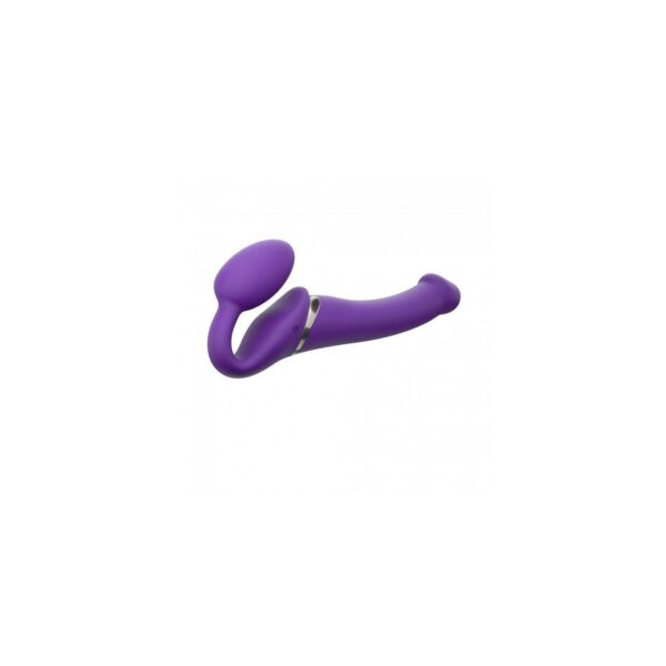 Dildo Strap-on-me Vibrating Remote Controlled 3 Motors Fioletowy - obrazek 4