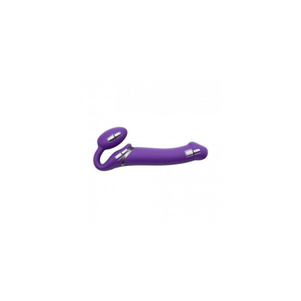 Dildo Strap-on-me Vibrating Remote Controlled 3 Motors Fioletowy - obrazek 5