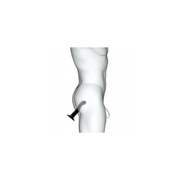 Dildo Strap-on-me POINT STIMULATOR Czarny L - obrazek 8