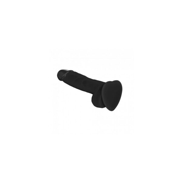 Dildo Strap-on-me Realistic Czarny L - obrazek 5