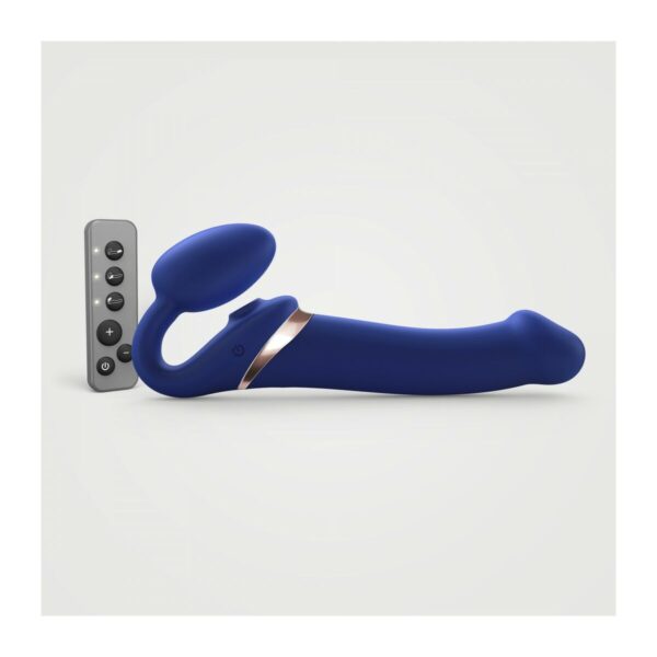 Wibrator Strap-on-me 6017401 Niebieski L