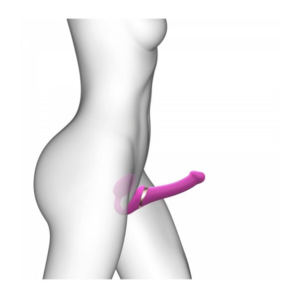 Wibrator Strap-on-me 6017449 Różowy L - obrazek 4