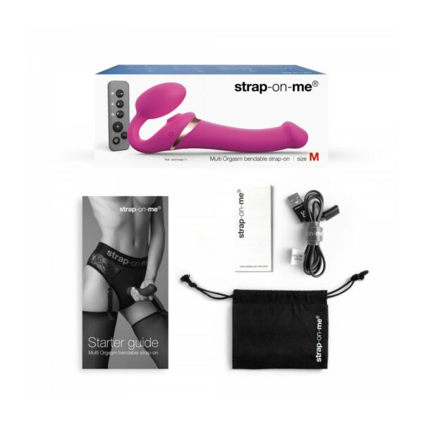 Wibrator Strap-on-me 6017449 Różowy L - obrazek 6