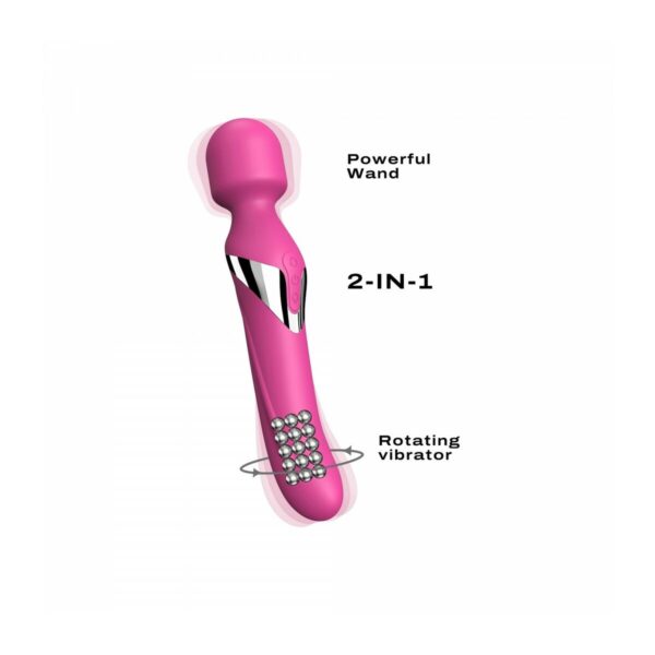 Wibrator Marc Dorcel Dual Orgasms Pink Różowy - obrazek 3