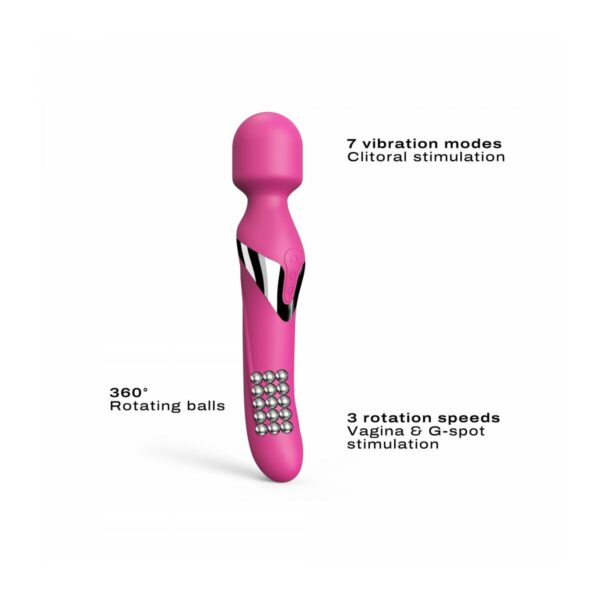 Wibrator Marc Dorcel Dual Orgasms Pink Różowy - obrazek 4
