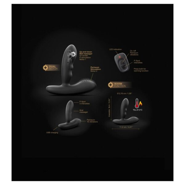 Wibrator Dorcel DOR189 Czarny - obrazek 2