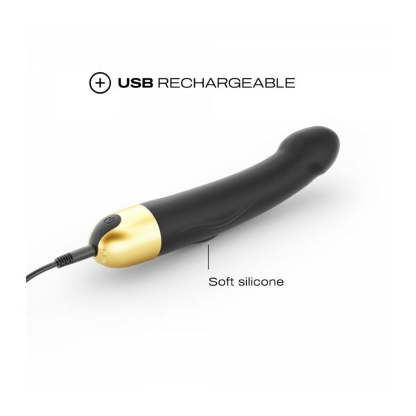 Wibrator Marc Dorcel Real Vibration M 2.0 Czarny - obrazek 2