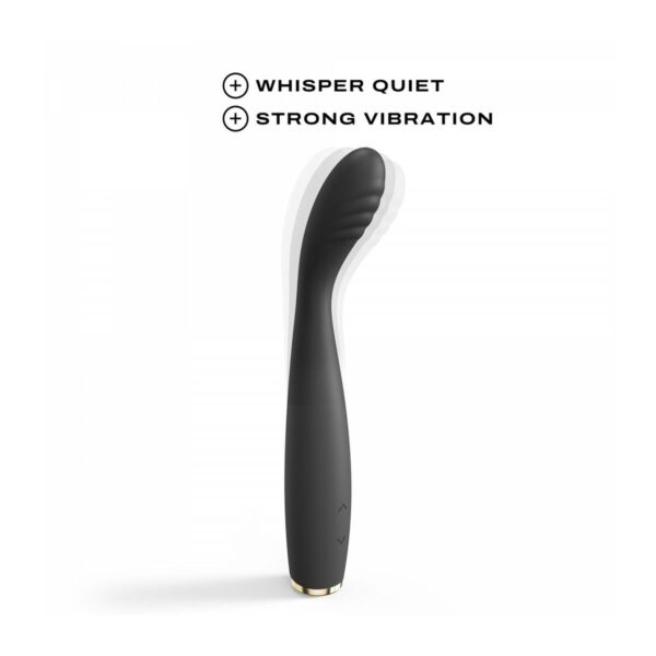 Klasyczny wibrator Dorcel Czarny - obrazek 2