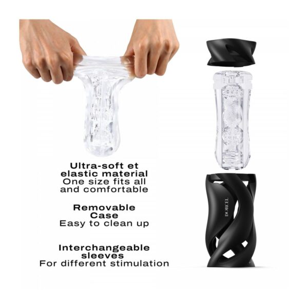 Masturbator Dorcel Czarny - obrazek 3