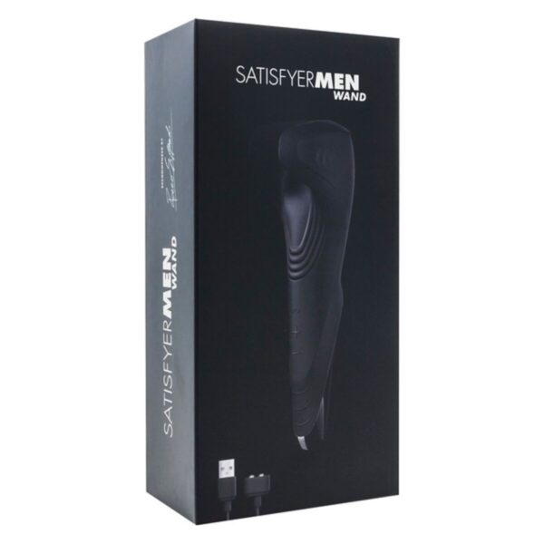 Men Wand Masturbator Satisfyer Czarny - obrazek 5