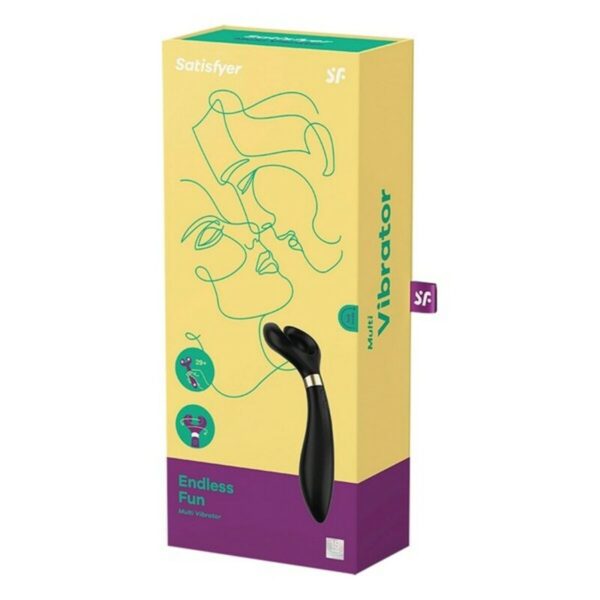 Masażer dla par Multifun 3 Satisfyer 8801902 Czarny - obrazek 4