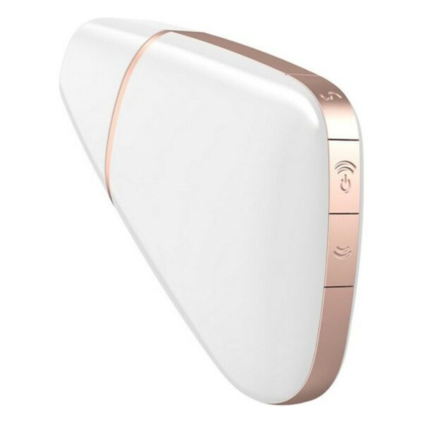 Ssący masażer do Łechtaczki Satisfyer Love triangle Biały - obrazek 2