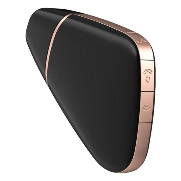 Ssący masażer do Łechtaczki Love Triangle Air Pulse Satisfyer Love triangle Czarny - obrazek 7