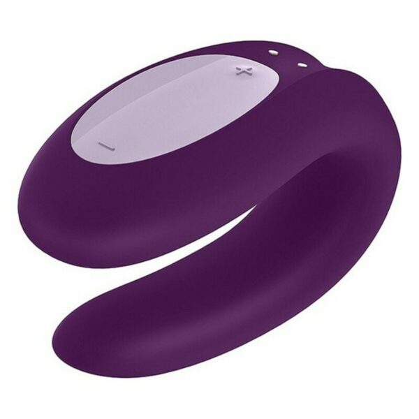 Wibrator Podwójnej Stymulacji Satisfyer Double Joy Fioletowy