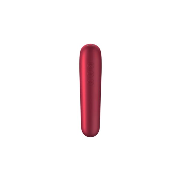 Ssący masażer do Łechtaczki Satisfyer Dual Love Różowy - obrazek 5
