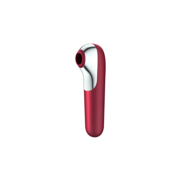 Ssący masażer do Łechtaczki Satisfyer Dual Love Różowy - obrazek 6