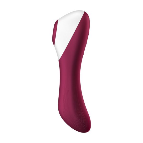 Ssący masażer do Łechtaczki Satisfyer Dual Crush Czerwony - obrazek 2
