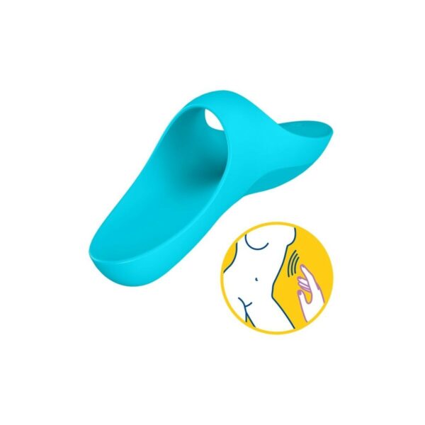 napalcowy wibrator Orb Satisfyer 4004075 Niebieski - obrazek 3