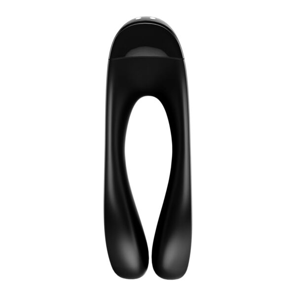 Masażer dla par Satisfyer Candy Cane Czarny - obrazek 3