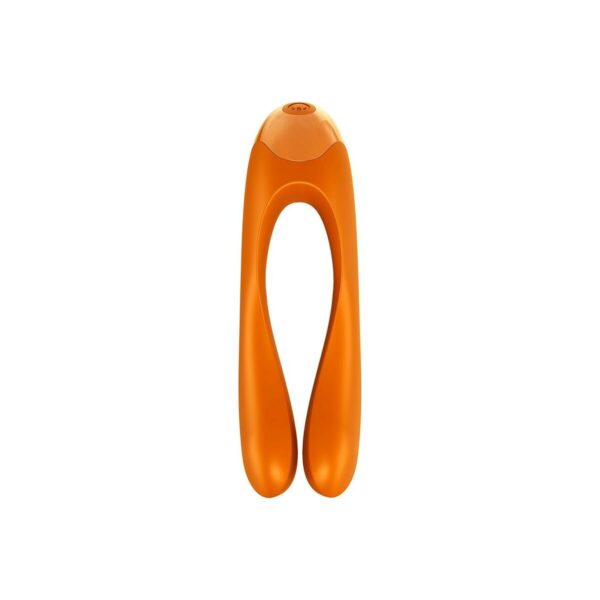 Masażer dla par Satisfyer Candy Cane Pomarańczowy - obrazek 5