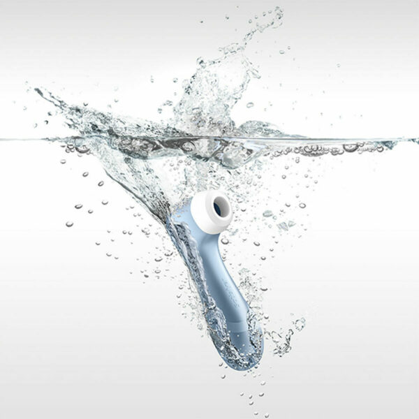 Ssący masażer do Łechtaczki Satisfyer Pro 2 Air Pulse Niebieski - obrazek 3
