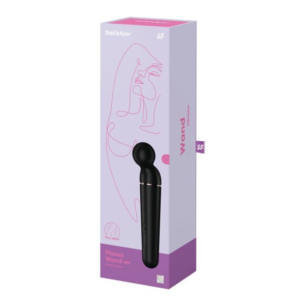 Masażer Satisfyer Planet Wand-er Czarny - obrazek 7