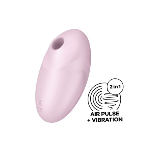 Ssący masażer do Łechtaczki Satisfyer Lover 3 Różowy - obrazek 2
