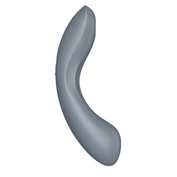 Ssący masażer do Łechtaczki Satisfyer Curvy Trinity 1 Szary - obrazek 6