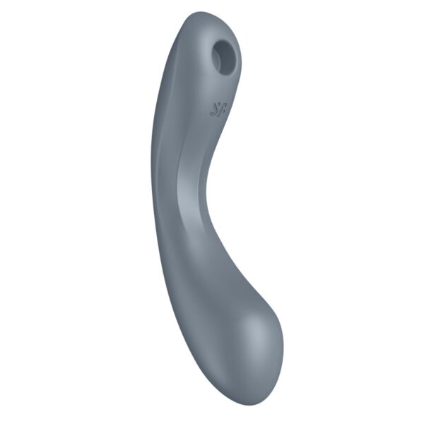Ssący masażer do Łechtaczki Satisfyer Curvy Trinity 1 Szary - obrazek 7