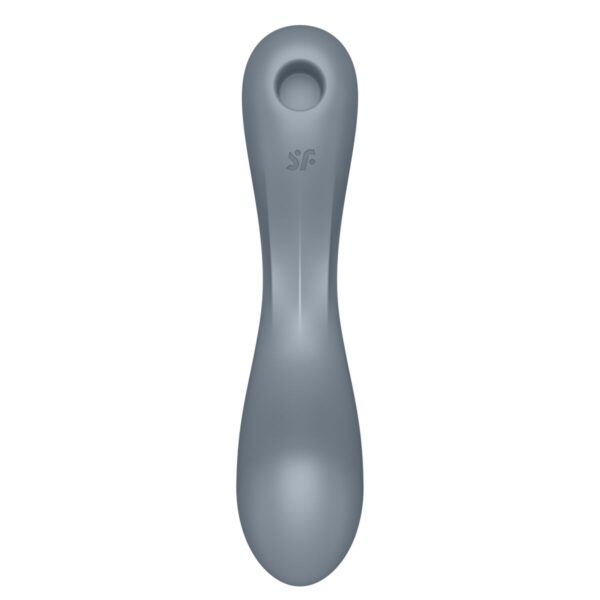 Ssący masażer do Łechtaczki Satisfyer Curvy Trinity 1 Szary - obrazek 8