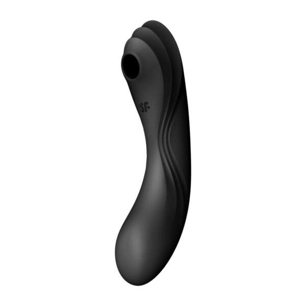 Wibrator Podwójnej Stymulacji Satisfyer CURVY TRINITY 4 Czarny - obrazek 2