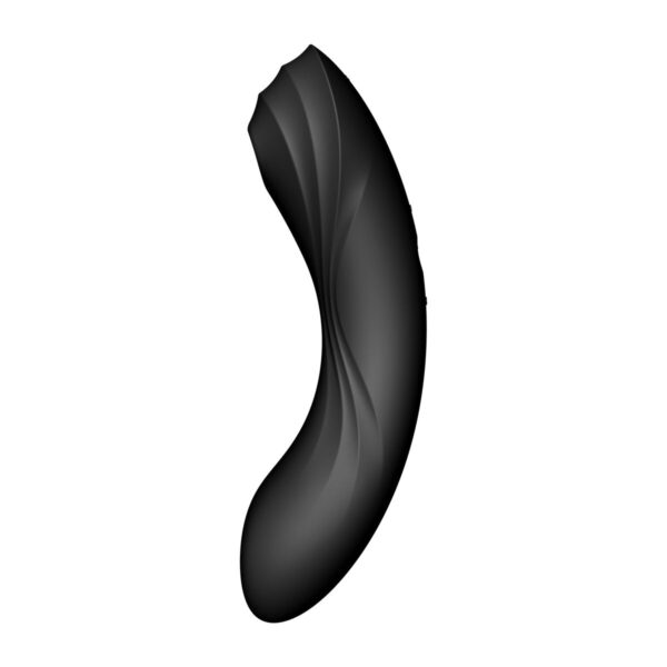 Wibrator Podwójnej Stymulacji Satisfyer CURVY TRINITY 4 Czarny - obrazek 3