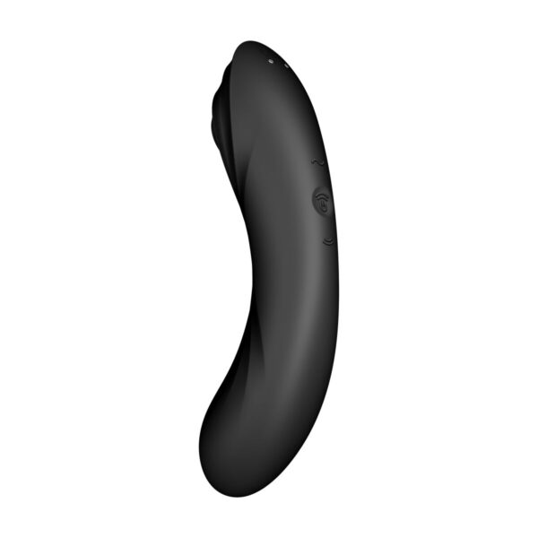 Wibrator Podwójnej Stymulacji Satisfyer CURVY TRINITY 4 Czarny - obrazek 4