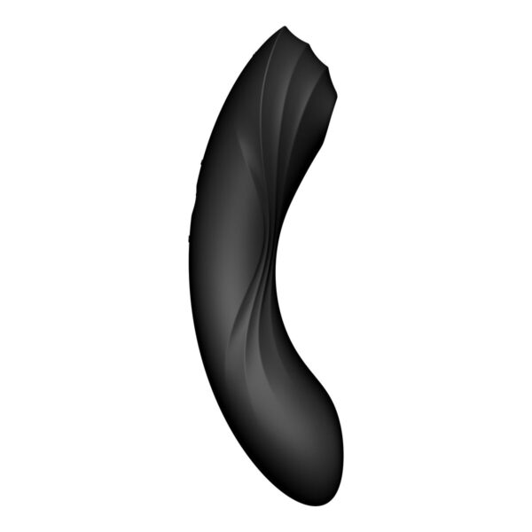 Wibrator Podwójnej Stymulacji Satisfyer CURVY TRINITY 4 Czarny - obrazek 5