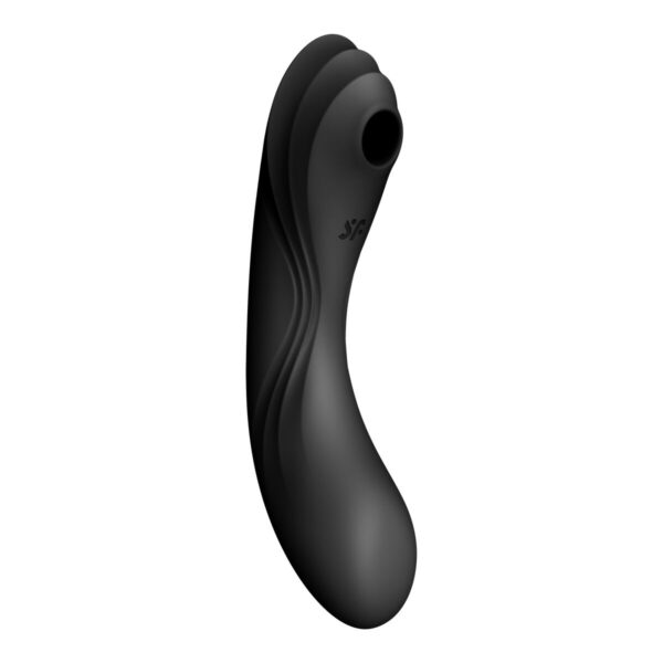 Wibrator Podwójnej Stymulacji Satisfyer CURVY TRINITY 4 Czarny - obrazek 8