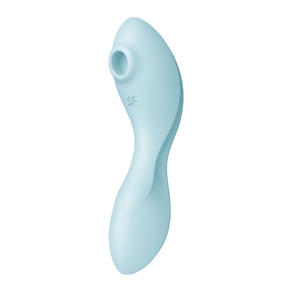 Ssący masażer do Łechtaczki Satisfyer Cruvy Trinity 5+ Niebieski - obrazek 3