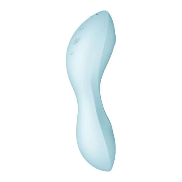 Ssący masażer do Łechtaczki Satisfyer Cruvy Trinity 5+ Niebieski - obrazek 6