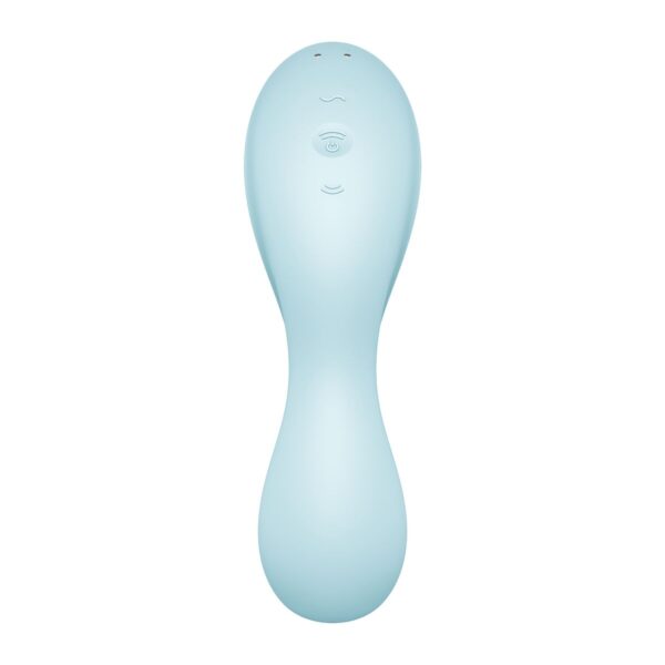 Ssący masażer do Łechtaczki Satisfyer Cruvy Trinity 5+ Niebieski - obrazek 7