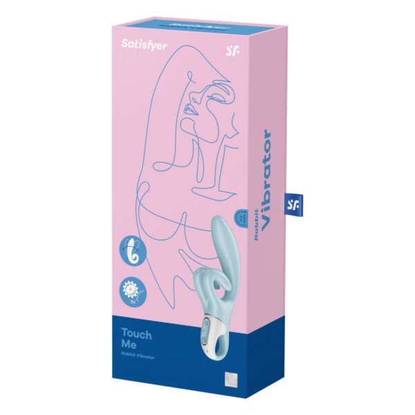 Wibrator Podwójnej Stymulacji Satisfyer Touch me Niebieski - obrazek 6