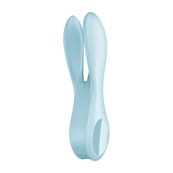 Masażer Satisfyer Threesome 1 Light Niebieski - obrazek 4