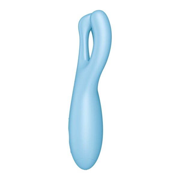 Masażer Satisfyer Threesome 4 Connect Niebieski - obrazek 2