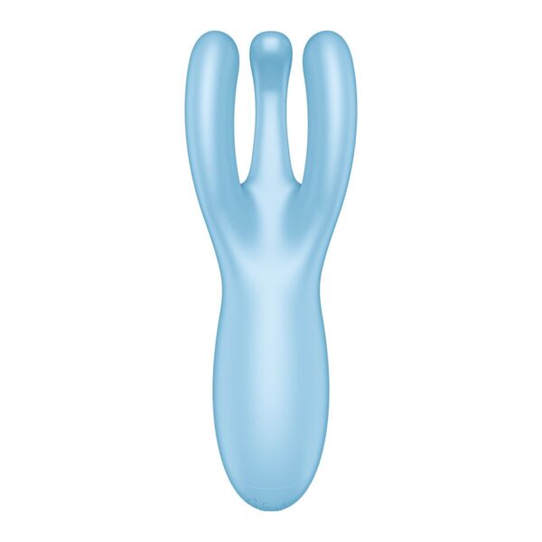 Masażer Satisfyer Threesome 4 Connect Niebieski - obrazek 5
