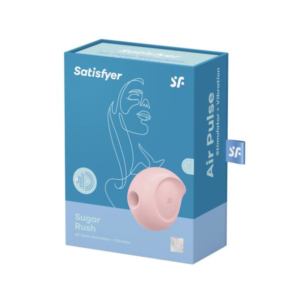 Ssący masażer do Łechtaczki Satisfyer Sugar Rush Różowy - obrazek 7