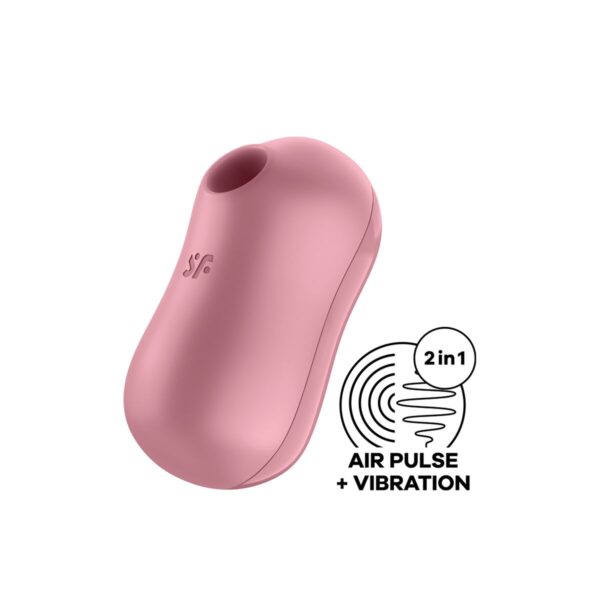Ssący masażer do Łechtaczki Satisfyer Różowy - obrazek 2