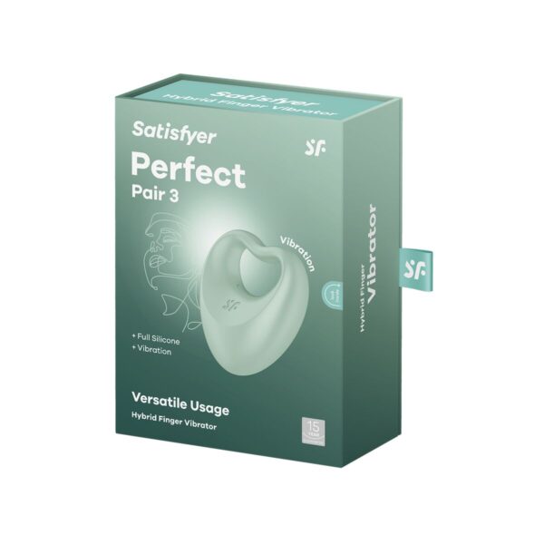 Pierścień Erekcyjny Trójpak Satisfyer Perfect Pair 3 Kolor Zielony - obrazek 5