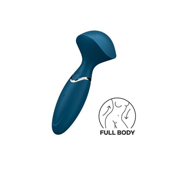 Masażer Satisfyer Mini Wand-er Niebieski - obrazek 2